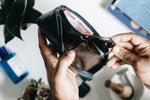 The Daily Pouch | Blue Leather Pouch | Albert Tusk Leather Goods Online