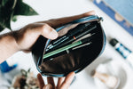 The Daily Pouch | Blue Leather Pouch | Albert Tusk Leather Goods Online