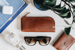The Daily Pouch | Tan Leather Pouch | Albert Tusk Leather Goods Online