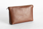The Large Pouch | Tan Leather Pouch | Albert Tusk Leather Goods Online