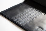 The Passport Holder | Black Leather Passport Holder | Albert Tusk Leather Goods Online
