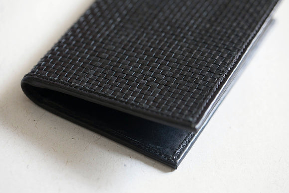 The Passport Holder | Black Leather Passport Holder | Albert Tusk Leather Goods Online
