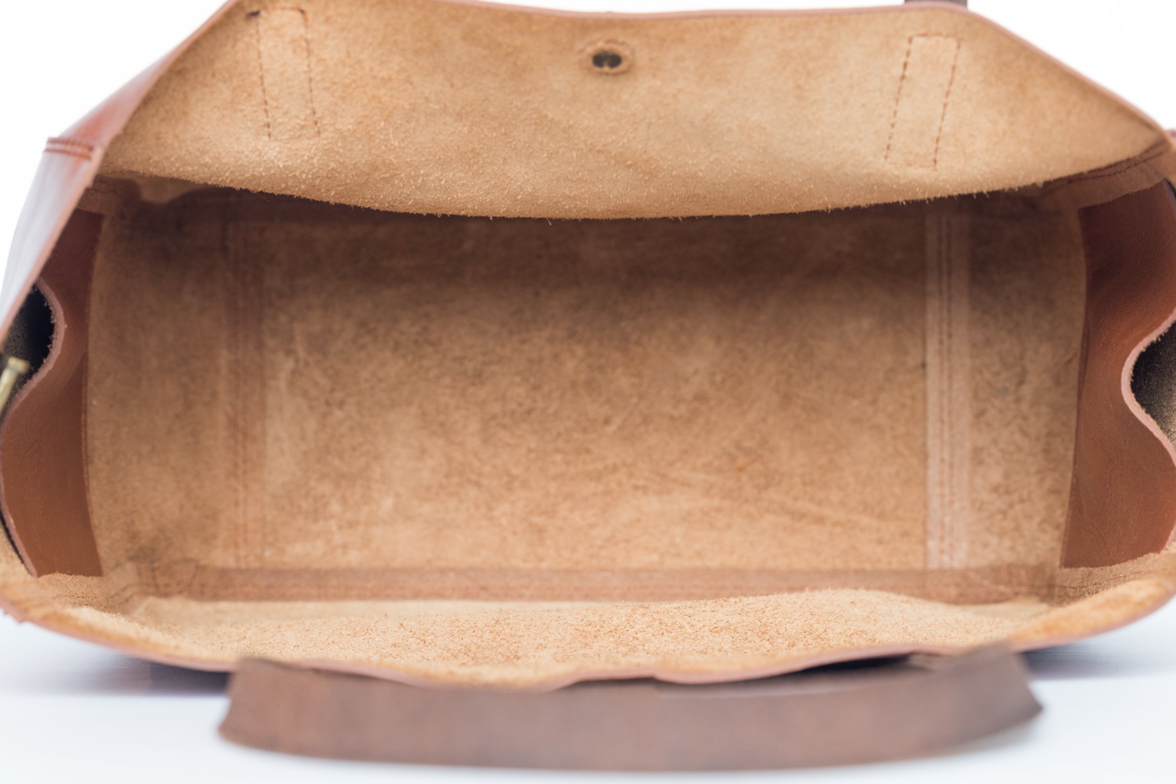 The Transport Tote | Tan Leather Tote Bag | Albert Tusk Leather Goods Online