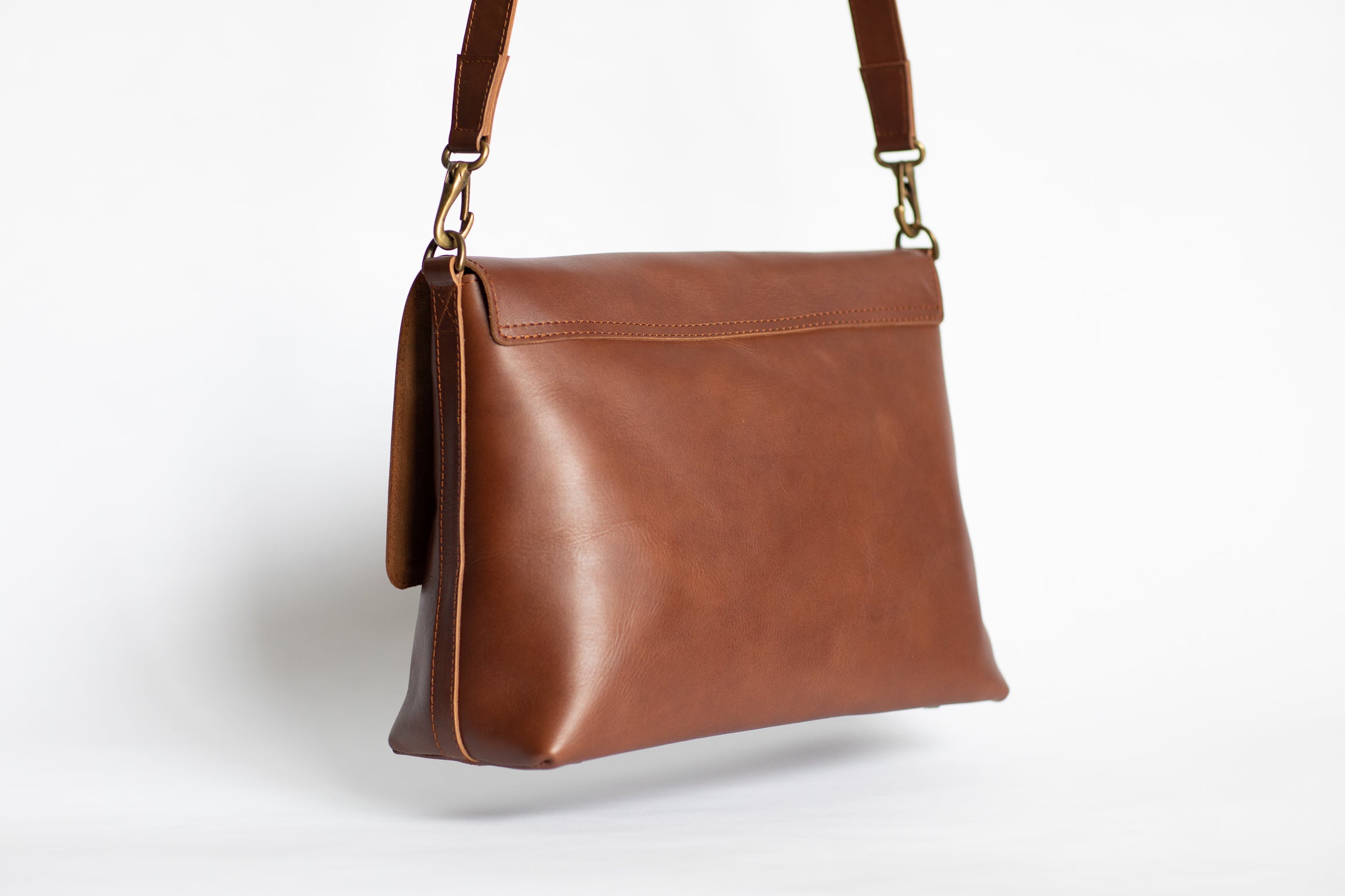 The Wanderers Satchel | Leather Messenger Bag | Albert Tusk Leather Goods Online