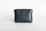 The Medium Pouch | Blue Leather Pouch | Albert Tusk Leather Goods Online