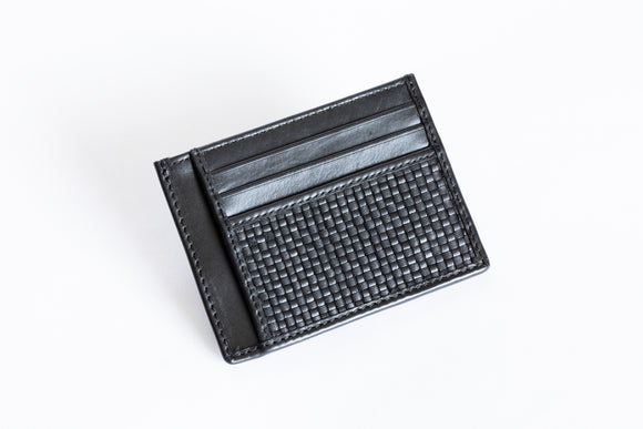 The Minimalist Wallet | Black Slim Leather Wallet | Albert Tusk Leather Goods Online