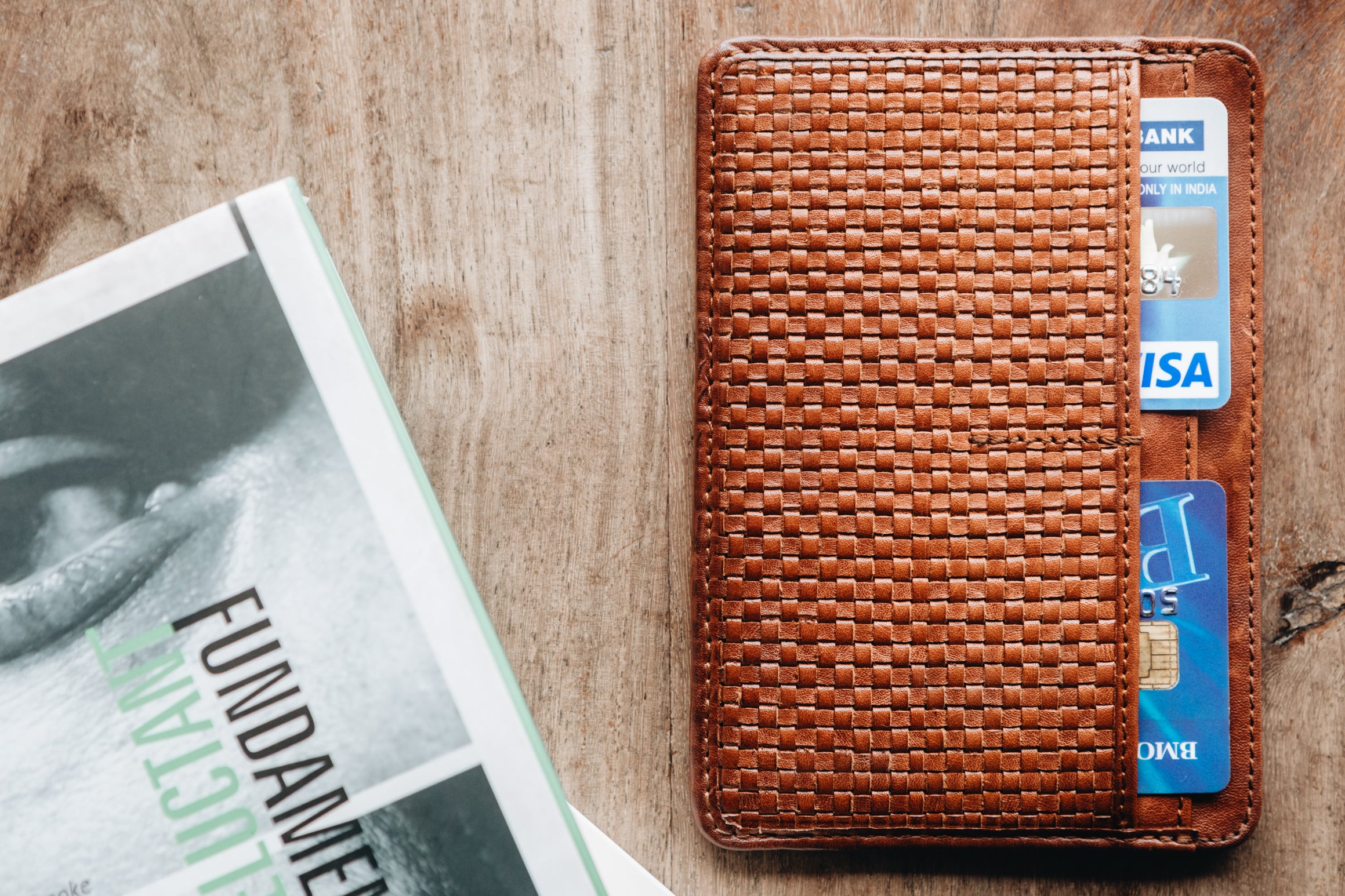 The Passport Sleeve | Tan Leather Passport Holder | Albert Tusk Leather Goods Online