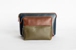 The Small Pouch | Green Leather Pouch | Albert Tusk Leather Goods Online