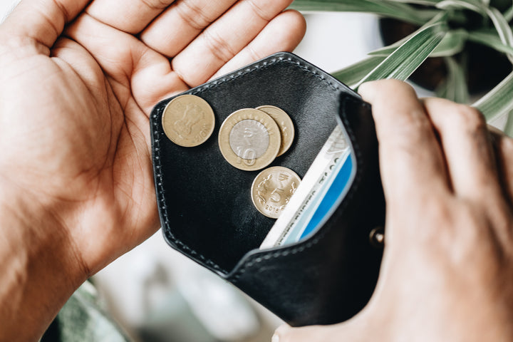The Signature Wallet | Black Leather Wallet | Albert Tusk Leather Goods Online