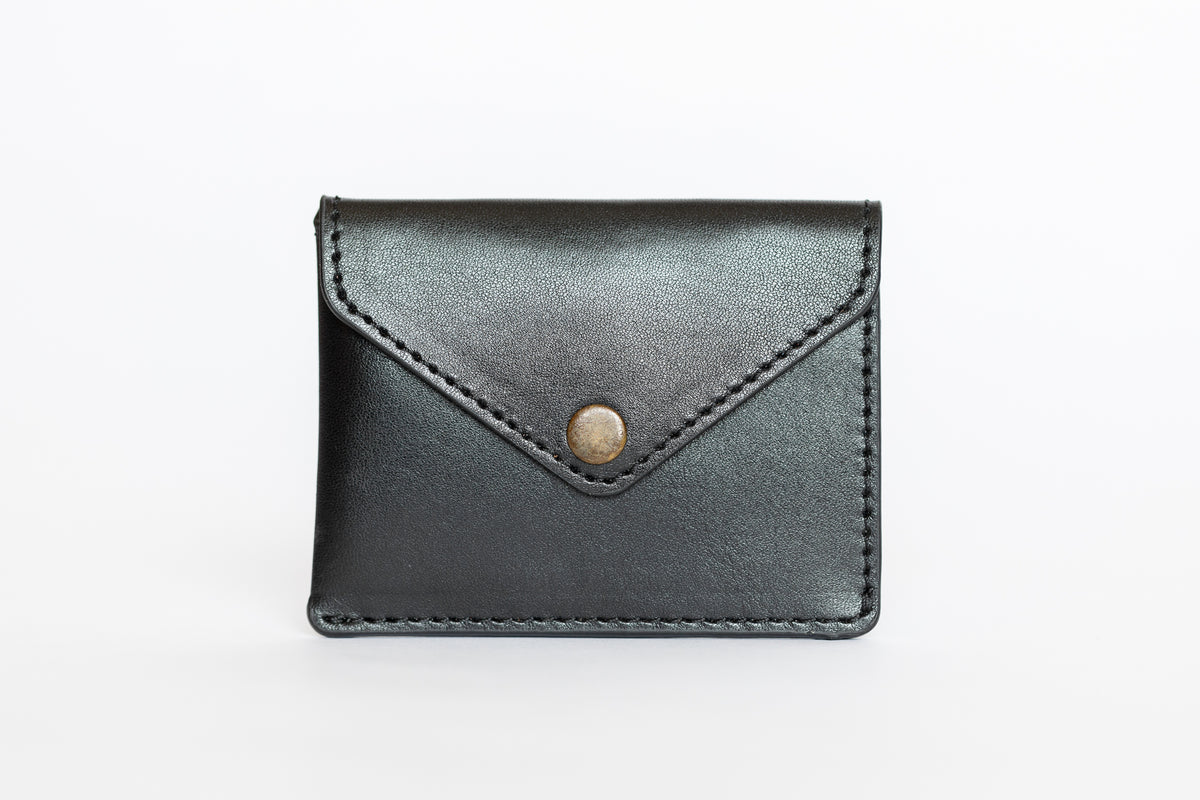 The Signature Wallet | Black Leather Wallet | Albert Tusk Leather Goods Online