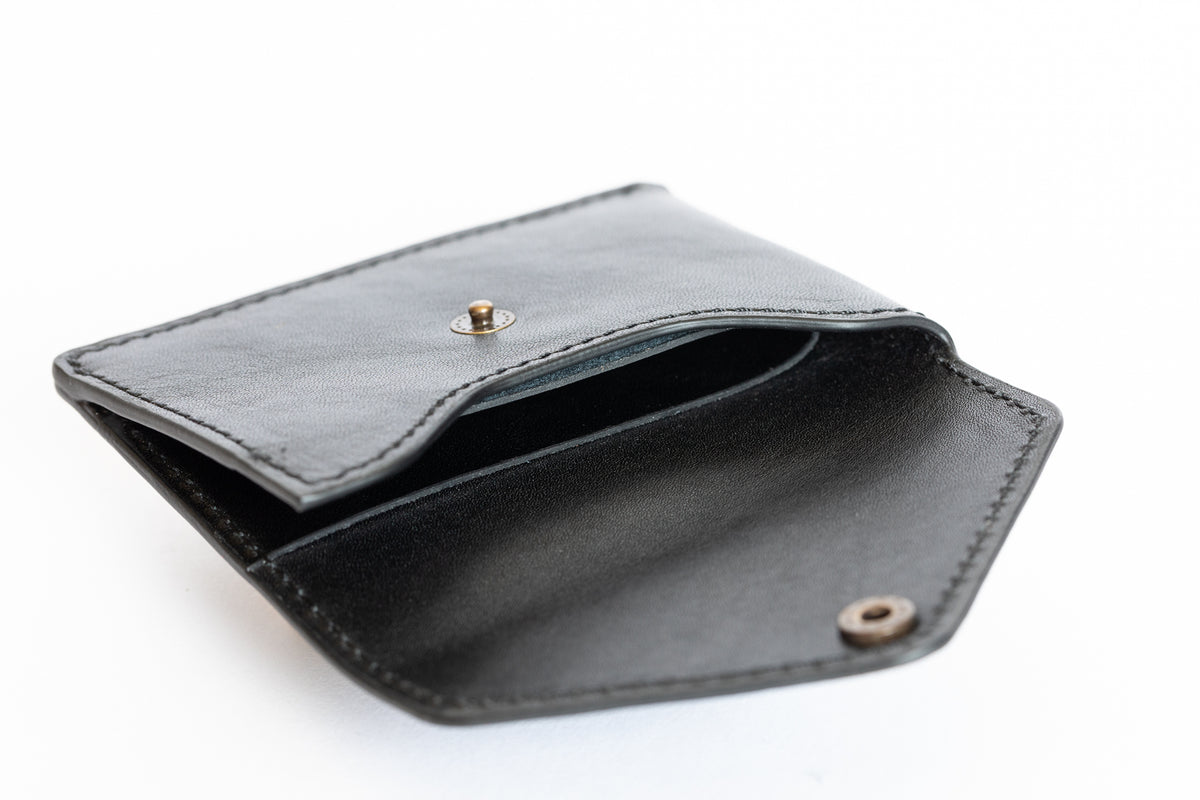 The Signature Wallet | Black Leather Wallet | Albert Tusk Leather Goods Online