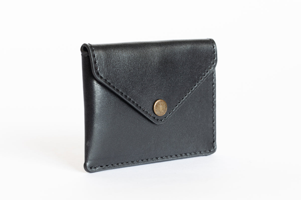 The Signature Wallet | Black Leather Wallet | Albert Tusk Leather Goods Online