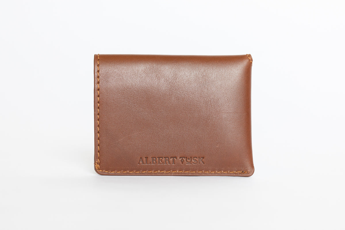 The Signature Wallet | Brown Leather Wallet | Albert Tusk Leather Goods Online