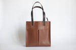 The Twin-Pocket Tote |  | Albert Tusk Leather Goods Online