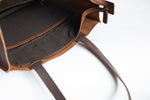 The Twin-Pocket Tote |  | Albert Tusk Leather Goods Online